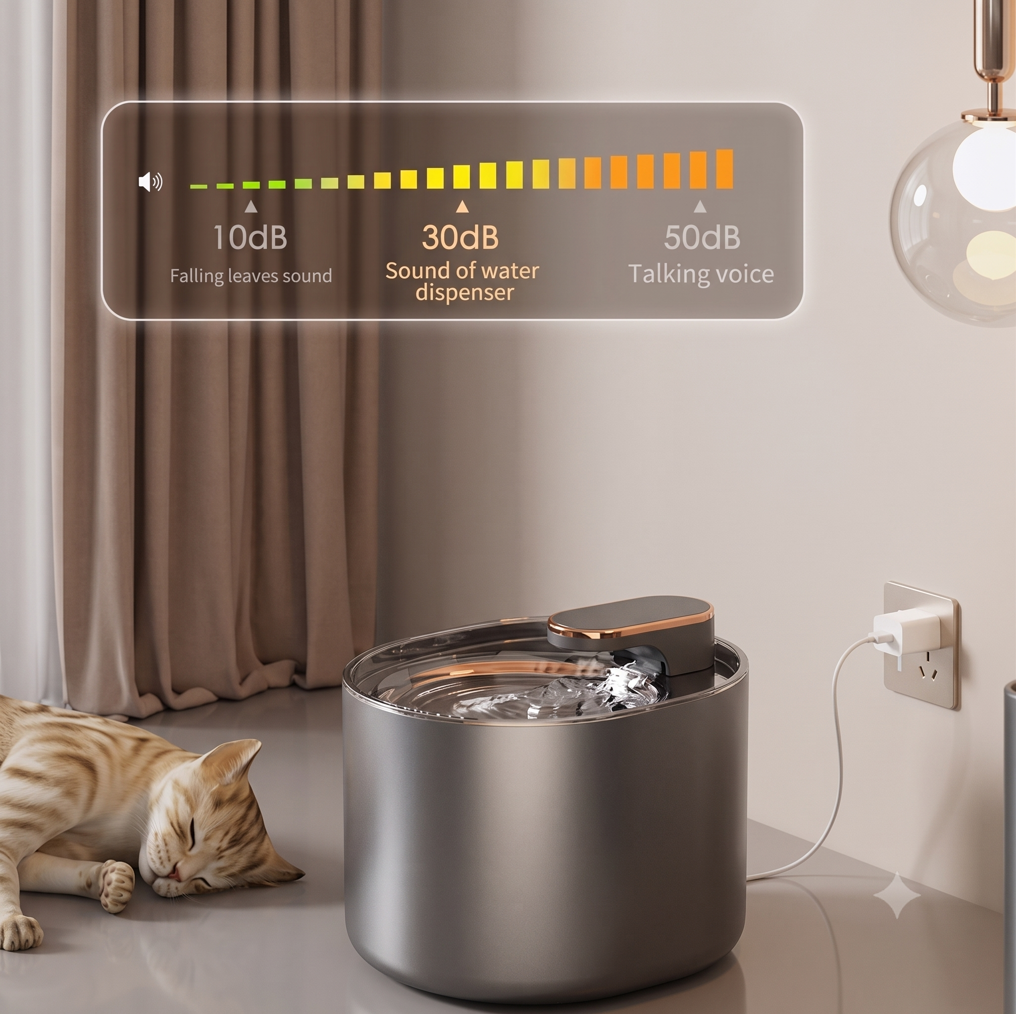 PetStream™ Automatic Water Fountain – Quiet 3L Dispenser for Cats & Dogs